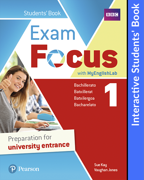 Exam Focus 1 Digital Interactive Student´s Book Access Code