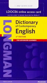 Longman Dictionary of Contemporary English 6 online 1 year single
