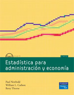 Libro | Estadística para administración y economía | Autor:Newbold | 6ed | Libros de Matemáticas