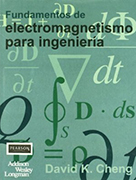 Libro | Fundamentos de electromagnetismo para ingeniería | Autor:Cheng | 1ed | Libros de Ciencias